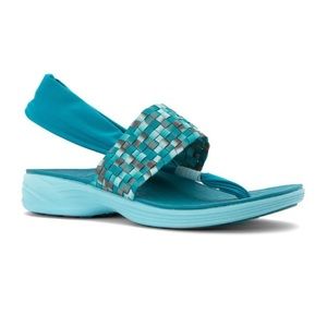Vionic Serene Tia Women’s Active Sling Orthotic Sandal Teal Size 8